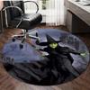 1pc The Wizard of Oz1 Design Printed Area Round Carpet for Bedroom Living Room Home Decor Rugs Mat Non Slip Mat Rug for Bedside