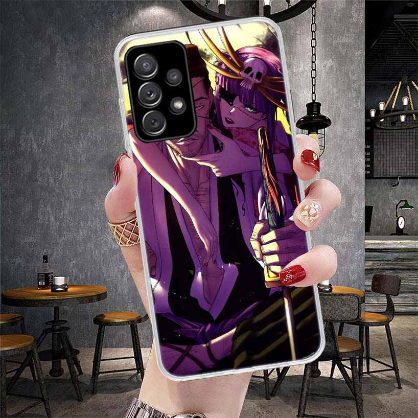 Bleach Kyoraku Shunsui Soft Phone Case For Samsung Galaxy A13 A14 A15 A16 A17 A53 A54 A55 A56 A57 A33 A34 A35 A36 A37 A23 A24 A2