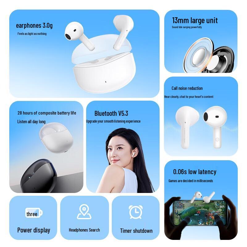 EDIFIER ComfoBuds X1 True Wireless Bluetooth Earbuds