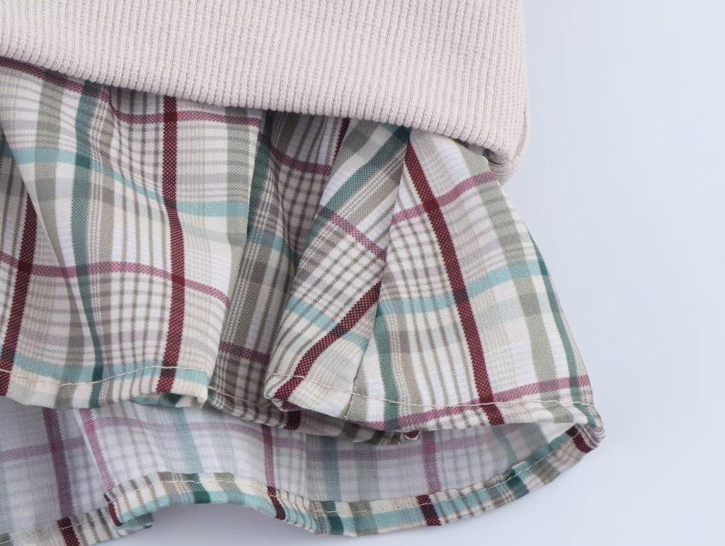 2025 Spring Women's European & American Style Poplin Patchwork Sweatshirt with Casual Long Pants