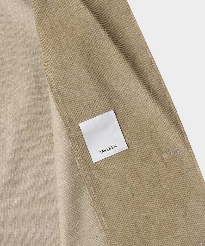 TAILDERN Wes Corduroy Jacket Beige