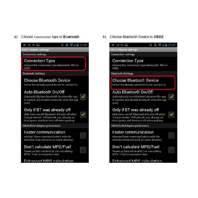 ELM327 Diagnostikadapter Super Mini ELM 327 BT För Android Torque OBDII Kodläsare OBD2 Bilskanner för Android/PC