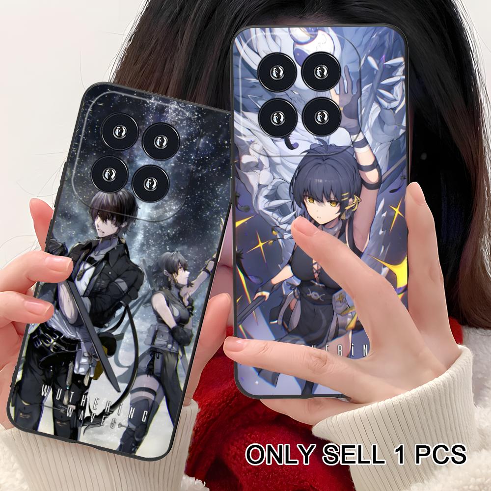 Wuthering Waves Rover Matte TPU Mobile Phone Case for Xiaomi 15 14 13 12 Mi 11 T Ultra Lite Pro S X 5G Colorful Printing Cover