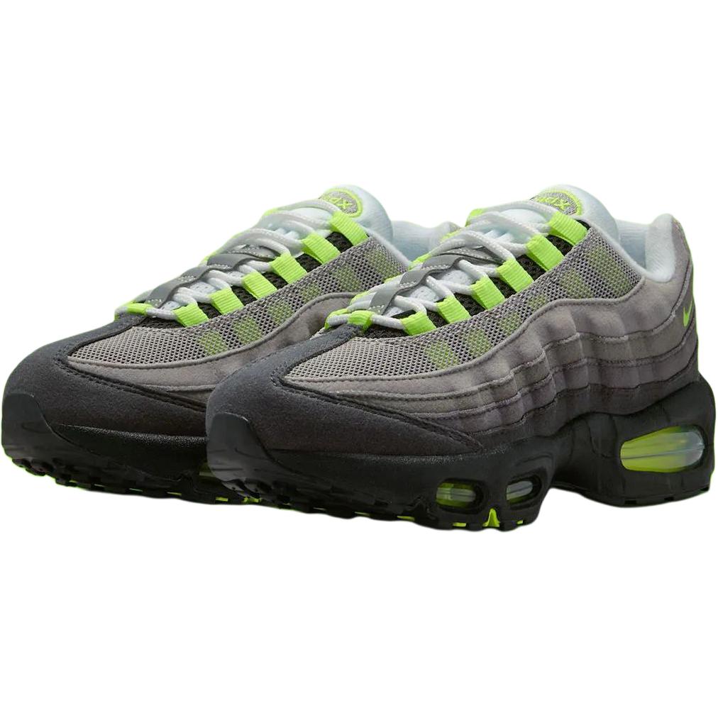 Nike Air Max 95 OG GS Big Bubble - Neon 2026 Kinder Sneakers Geel Zwart Neon-Geel-Cool-Grijs,-Zwart HF7054-050