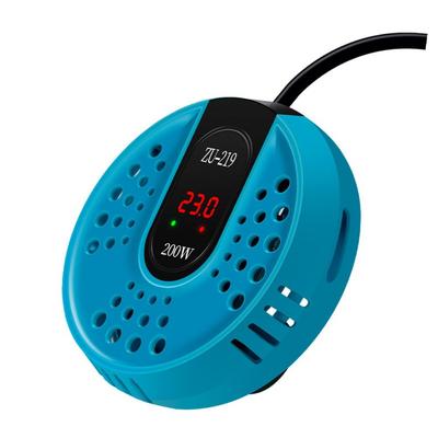 17-34°C Aquarium Turtle Heater LCD Display Low Water Level Mini Aquarium Heater Automatic Temperature Controller