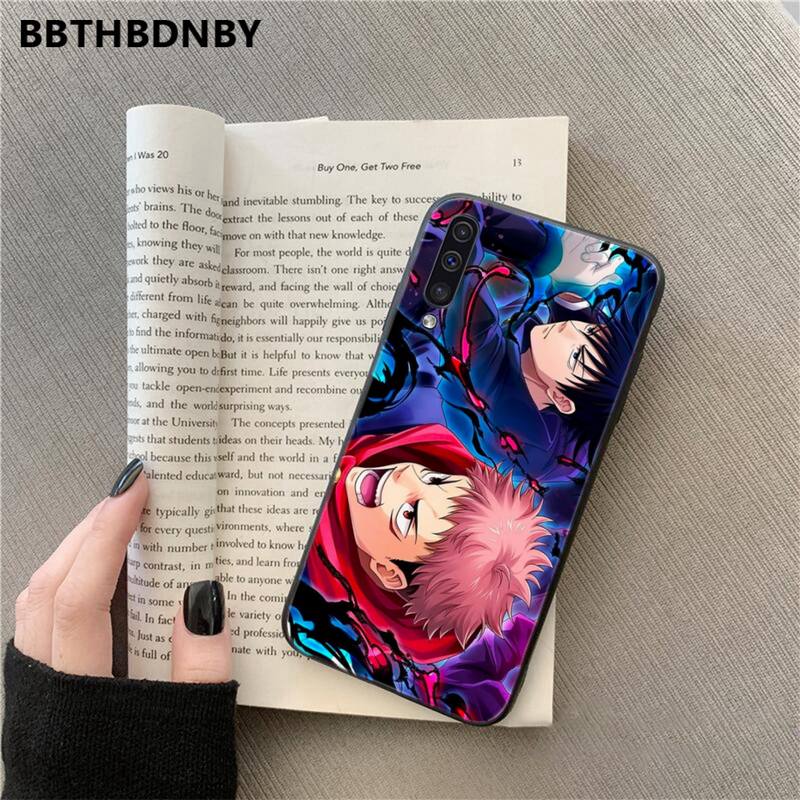 

Чехол для телефона Jujutsu Kaisen Gojou Satoru с аниме для Samsung Galaxy AS note 10 12 20 32 40 50 51 52 70 71 72 21 fe s ultra plus samsung a32 5G