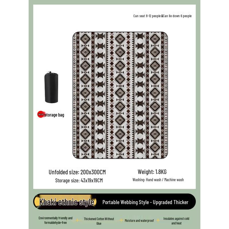 Villa Picnic 6D Moisture-proof Outdoor Camping Mat for Tent