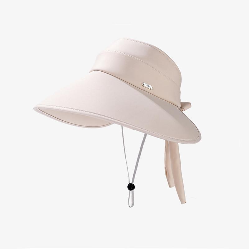 Enhanced Wide Brim Sun Hat For Women Sun Protection Cap Korean Style Fashionable Lightweight Breathable Hat