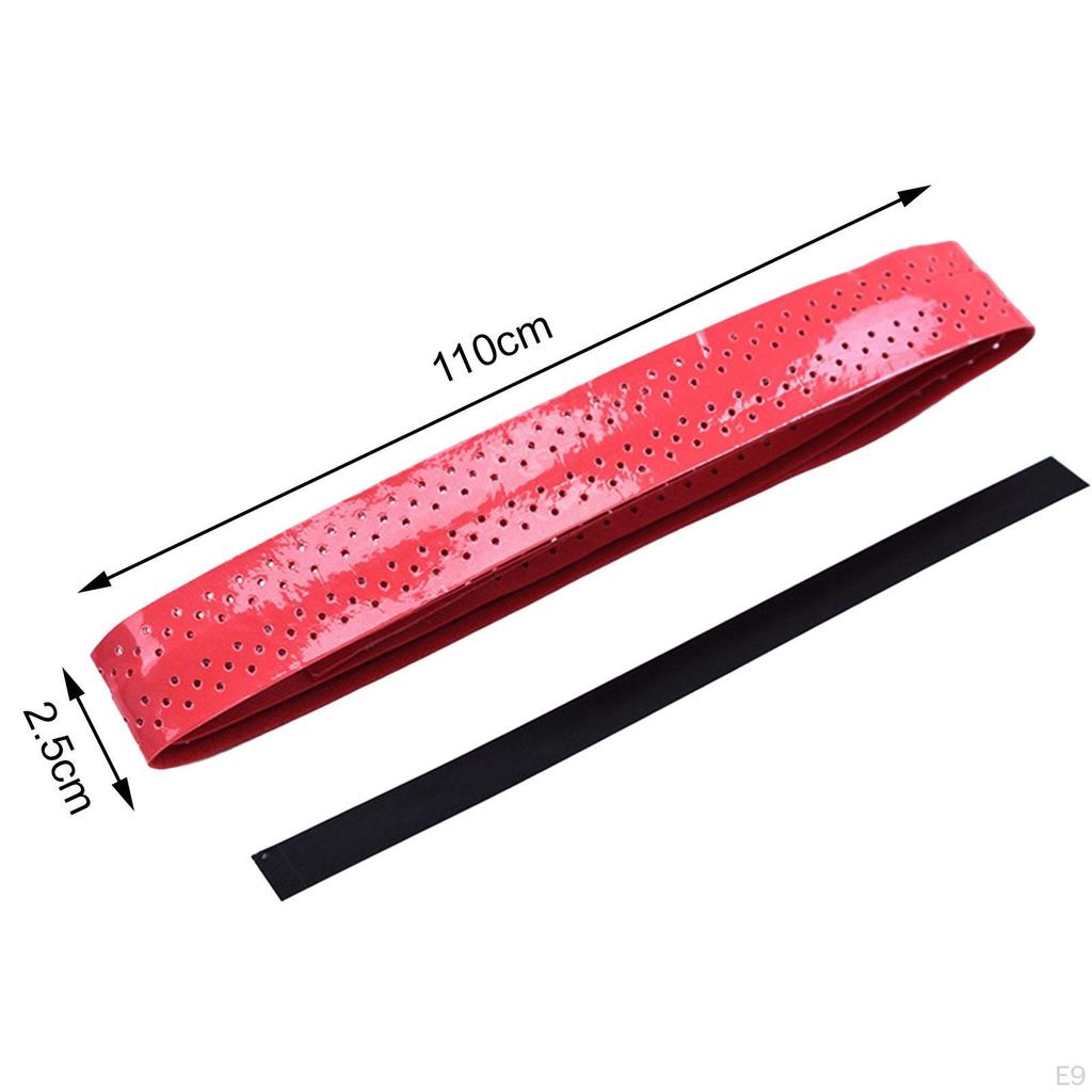 10 Pieces Badminton Racket Grip Tape, Anti Skid Tennis Overgrip for Motorbike Handlebar