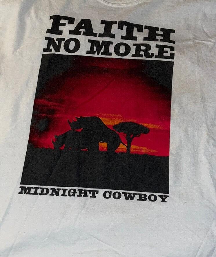 VIntage FAITH NO MORE Midnight Cowboy Shirt Unisex Concert S to 5XL SG512 Unisex T-Shirt XXL