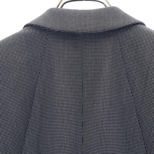Emporio Armani Made In Italy Dot Tailored Jacket 36 Gray Women Used