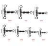 Joint Swivels Bearing Solid Ring Fishing Tackle Fishing Swivel Fishing Connector Solid Connector