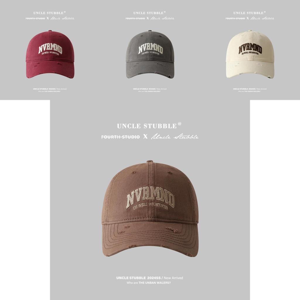 Versatile Unisex Cotton Wide Brim Baseball Cap For All Seasons With Embroidered Design