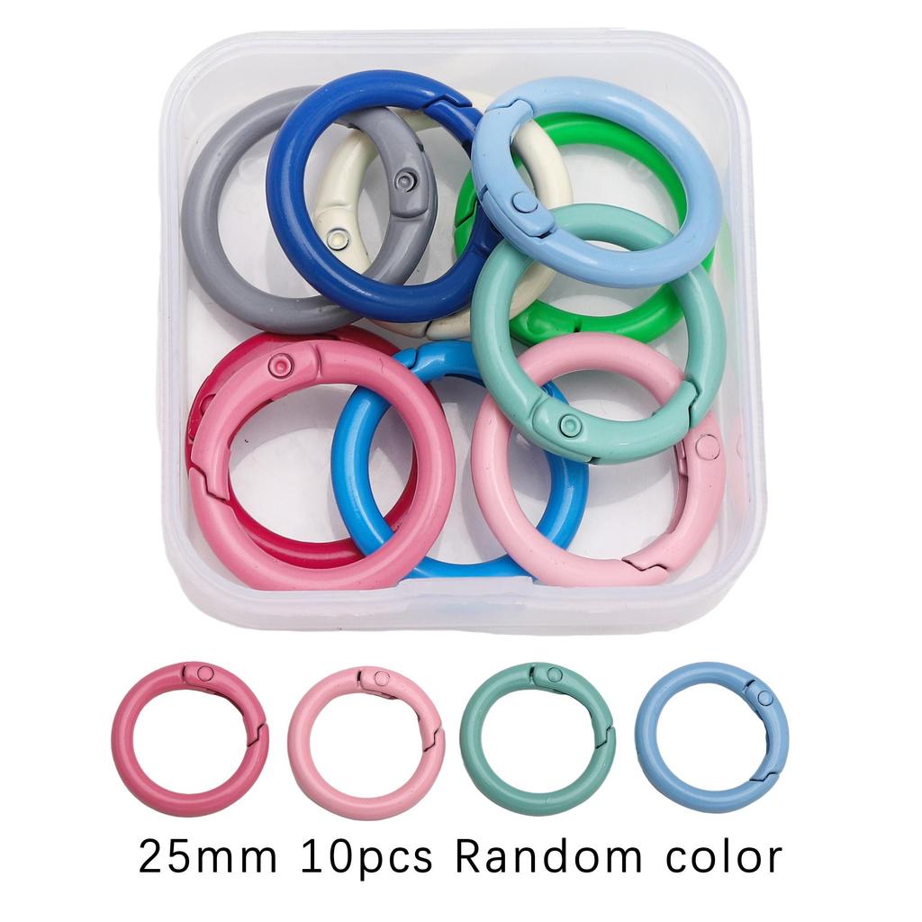 10-300Pcs Boxed Keychain Series Jump Ring Accessories for DIY Jewelry Craft Making Findings
