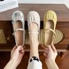 Small Inner Height Increase Wrinkled Mary Jane Single Shoes Women's New 3233 Small Size Women's Shoes