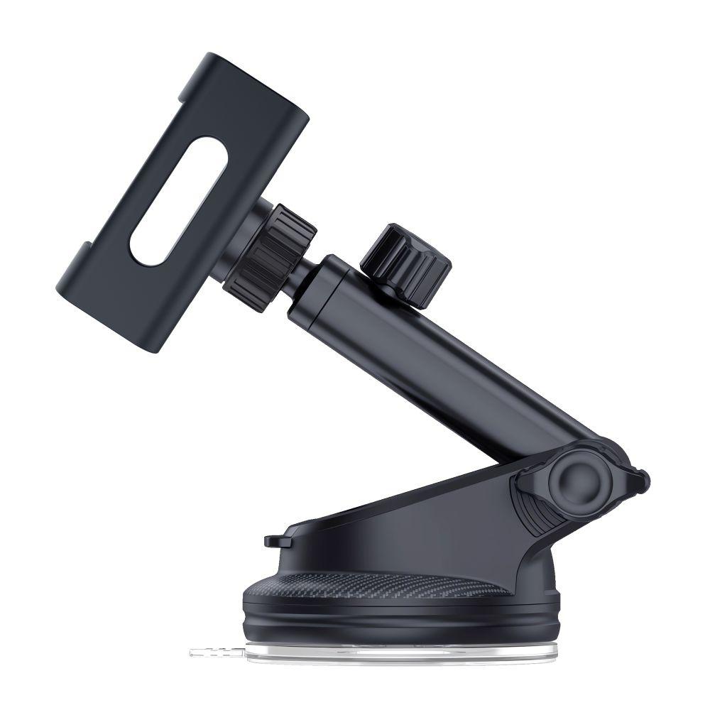 Supporto per auto V4 per tablet 141-280 mm per cruscotto - nero