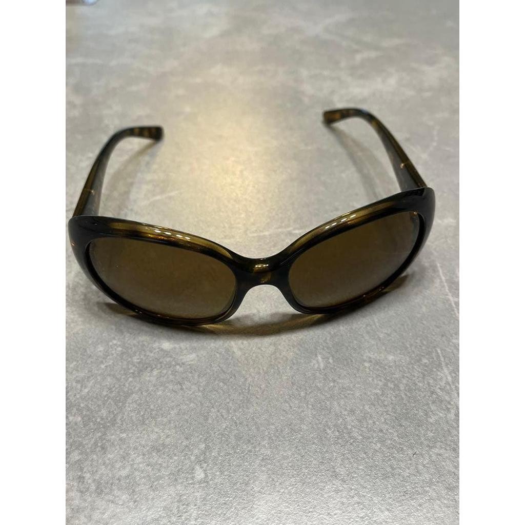 Used PRADA Sunglasses Brown Triangle Logo