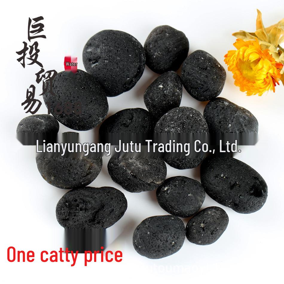 Black Meteorite Vitreous Raw Stone Ornament 3-5 cm, 500g