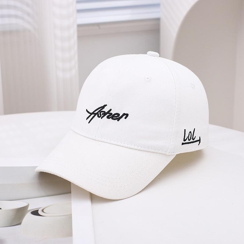 Summer Hat Men'S Embroidered Visor Outdoor Hat Travel Sun Protection Women'S Cap Fashion Versatile Baseball Cap