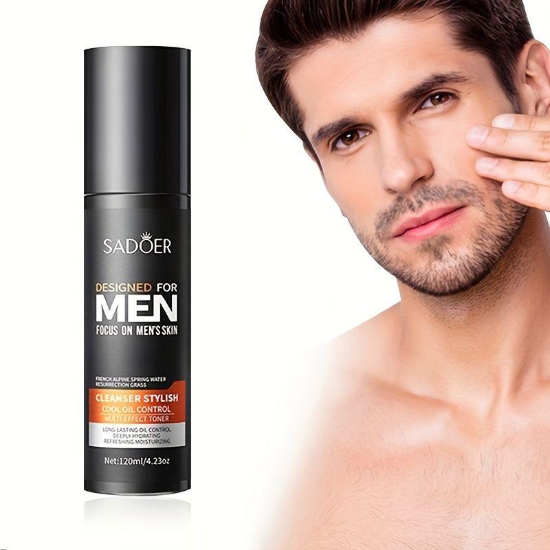 Cool and Cool Multi-effect Toner for Men. Moisturizing, Firming, and Emollient. A Must-have for Tough Men In Winter.