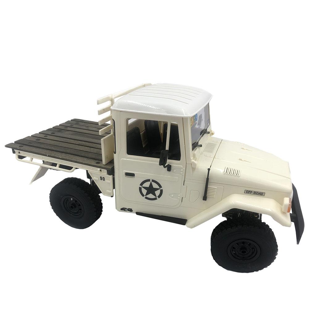 4WD 1 16 Remote Control DIY Assemble Crawler Car Model with 25g Servo 370 Brush MotorBeige