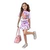 Infant Newborn Baby Girls Boys Loose Print T-shirt+Pants Print Outfits Set