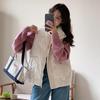 Down Cotton Vest Winter Women's New Autumn and Winter Versatile Loose Bread Jacket Outside Vest Jacket