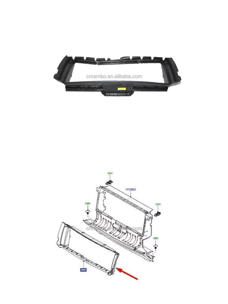 LR002756 Kylarefäste Luftavvisare för Land Rover Freelander 2 (2006-2014)