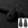 Leather 2 3 Buttons Car Key Case Cover Fob For Mercedes Benz A B C E Class GLS GLA GLK GLC CLS CLA W204 W205 W212 W463 W176