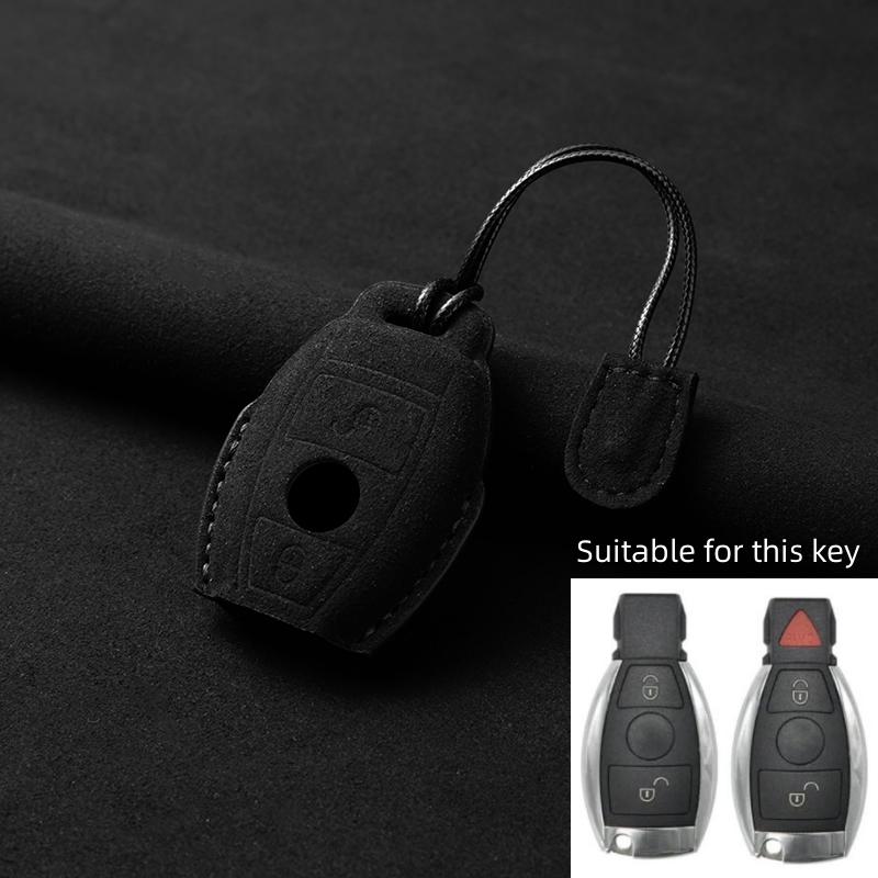 

Leather Car Samrt Key Fob Case Cover For Mercedes Benz A B C E S G Class W204 W205 W212 W213 W176 W177 GLC CLA AMG Accessories