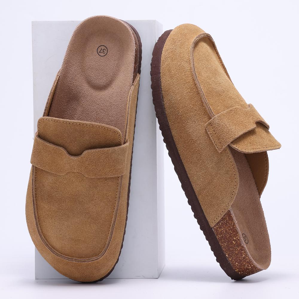 Fashion Comwarm Fashion Clogs Mules Slippers For Women Soft Insole Cork Women Clogs With Arch Support Outdoor Classic Men Beach Shoes