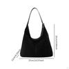 Suede Bag Fashion Large Capacity Tote for Women Outdoor Commuting Work