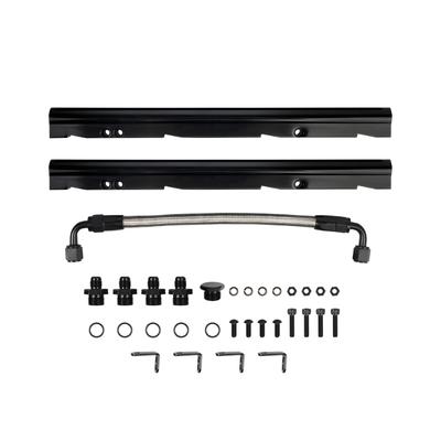 High Efficiency Aluminum 6AN Fuel Rail Kit For LS6 Intake Manifolds for Easy Installation In 15 Minutes Engines Boosts Horsepower And Reliability