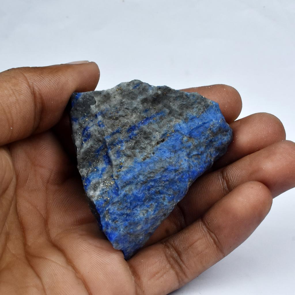 Natural Blue Lapis Lazuli Loose Gemstone Rough 473.50 ct Uncut Raw for Lapidary and Gem Collections