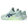 Asics Court FF 3 Comfortable Round Toe Low Top Tennis Shoes Women's Gray Green 1042A220-400
