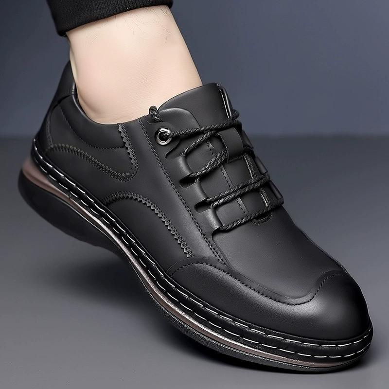 Men's Luxury Casual Shoes Fashion Driving Shoes For Men High Quality Loafers Genuine Leather Men Shoes Plus Size 44