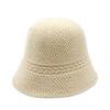 Ins Two-Stage Spring And Summer Knitted Fisherman'S Hat Children'S Bucket Hat Basin Hat Shows A Small Face
