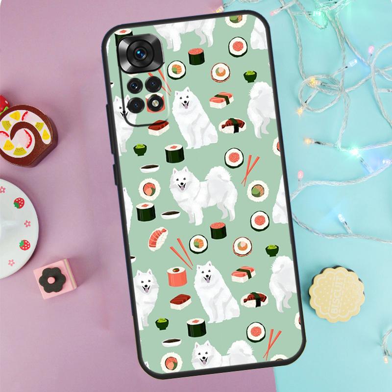 Japanese Spitz Dog Case For Xiaomi Redmi Note 14 13 9 10 11 12 Pro 9S 10S 11S 12S Redmi 13C 10C 12C 14C Cover