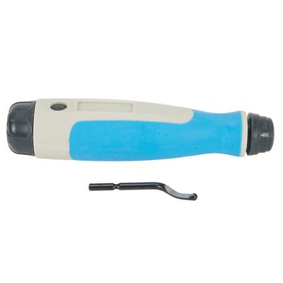Burr Scraper Deburring Tool Workshop Trimmer Blue Deburring Handle 1 PC 1* 47*3.2mm Blade Ergonomic Cust Metal