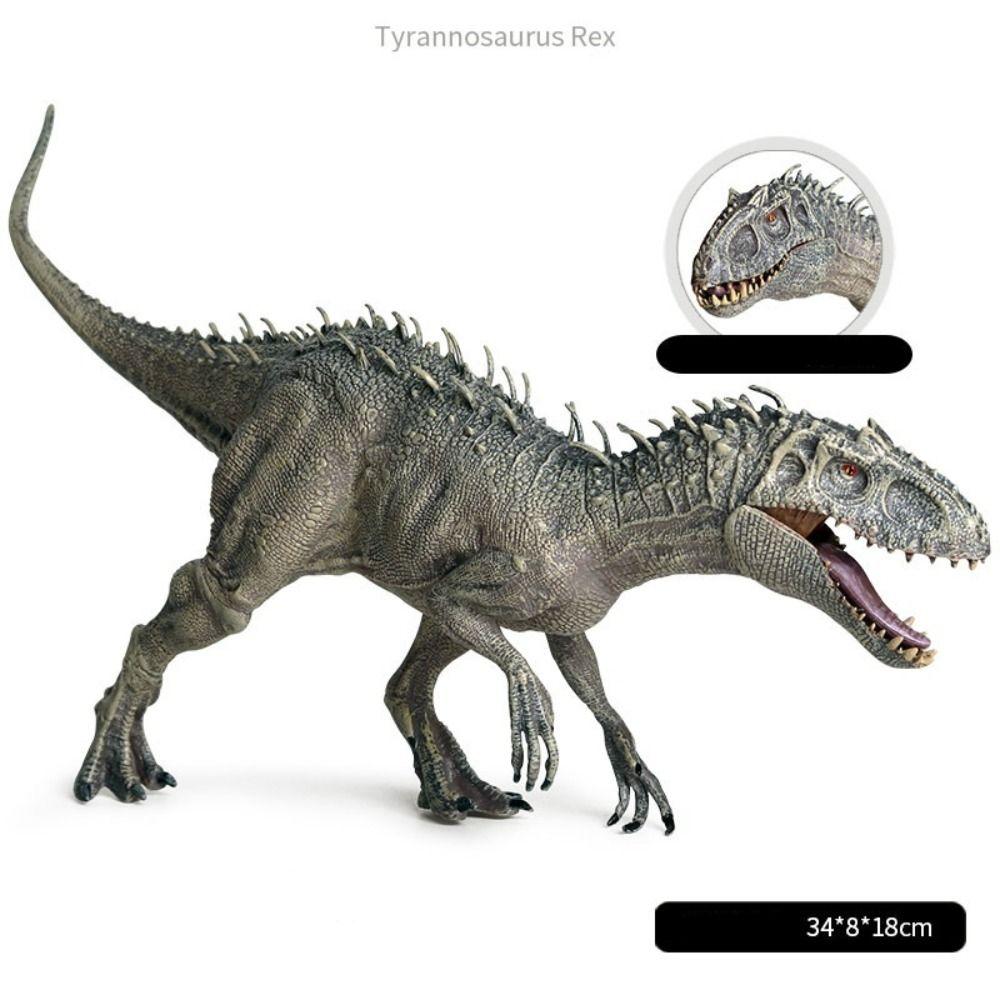 Movable Jaw Dinosaur Model Toys Tyrannosaurus Spinosaurus Figurine  Collection