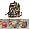Kid Backpack Emoticons Smiling Face Emoticons Travel Cute Canvas School Backpack