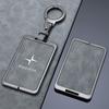 Polestar 4 Card Key Case Cover: Metal Shell with Buckle for Men and Women