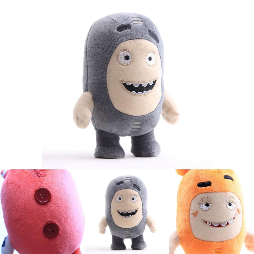 Entzückende Oddbods 23cm Plüsch Weiches Kuscheltier Newt Bubbles Pogo Zee Jeff Fuse Slick Puppe