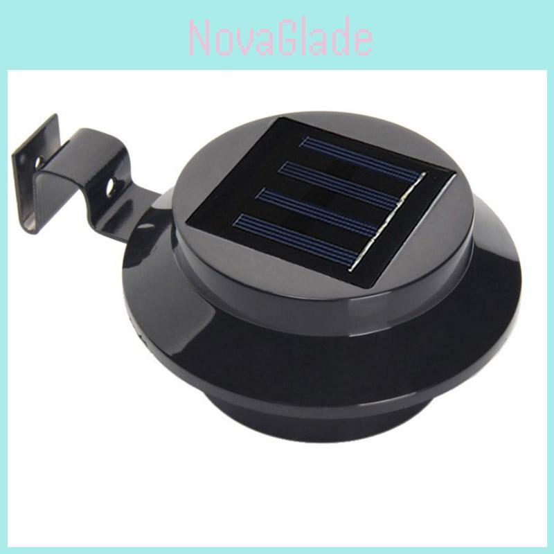 Elegant Solar New Power Powered Outdoor Garden Light Ideal For Gutter And Fence Placement