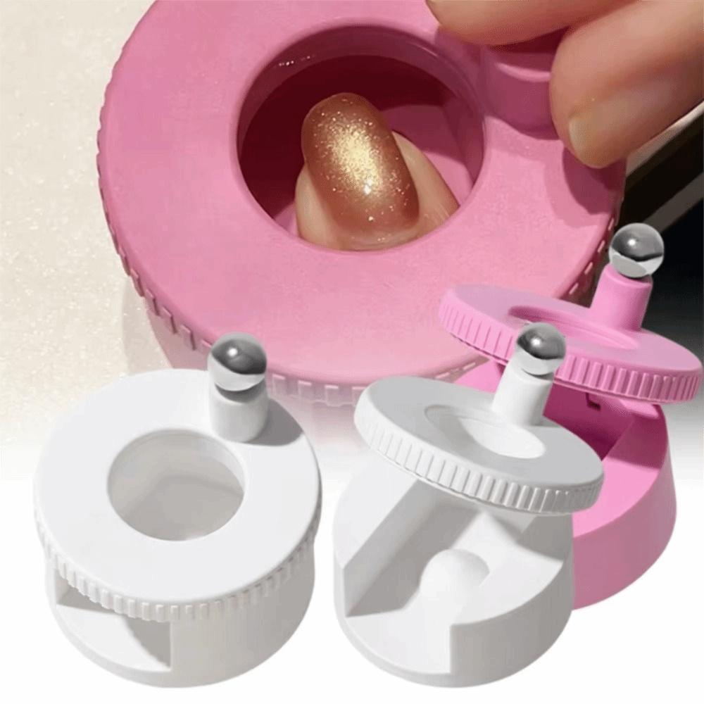 Wide Light Effect Rotating Cat Eye Magnet Strong Magnetic Automatic Nail Magnet Gel Nail Polish