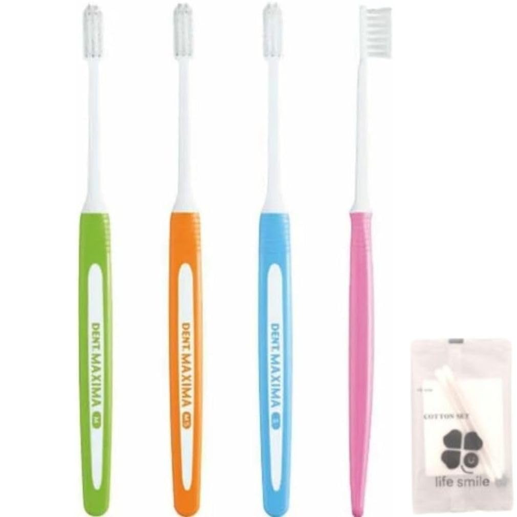 

Зубная щетка Dent Maxima MS Medium Soft life smile original [Набор 12] [С ватой]