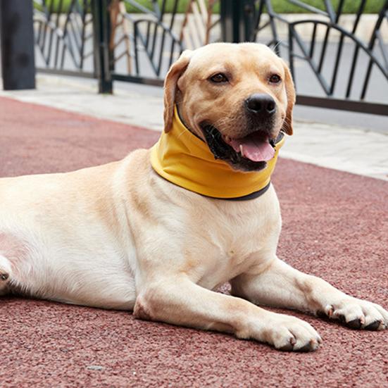 Pet Scarf High Elasticity Neck Protection Cold Resistant Comfortable Dog Neck Warmer