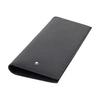 Montblanc Meisterstück Hexagonal White Star Logo Flap Leather Wallet Men wallet Black 109655