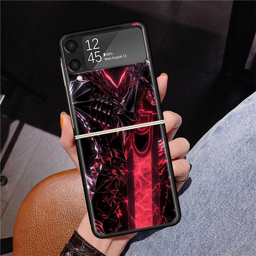 G-Guts B-Berserks Anime Phone Case For Samsung Z Flip 7 6 5 4 3 Galaxy ZFlip7 ZFlip6 ZFlip5 ZFlip4 ZFlip3 5G Print Cover