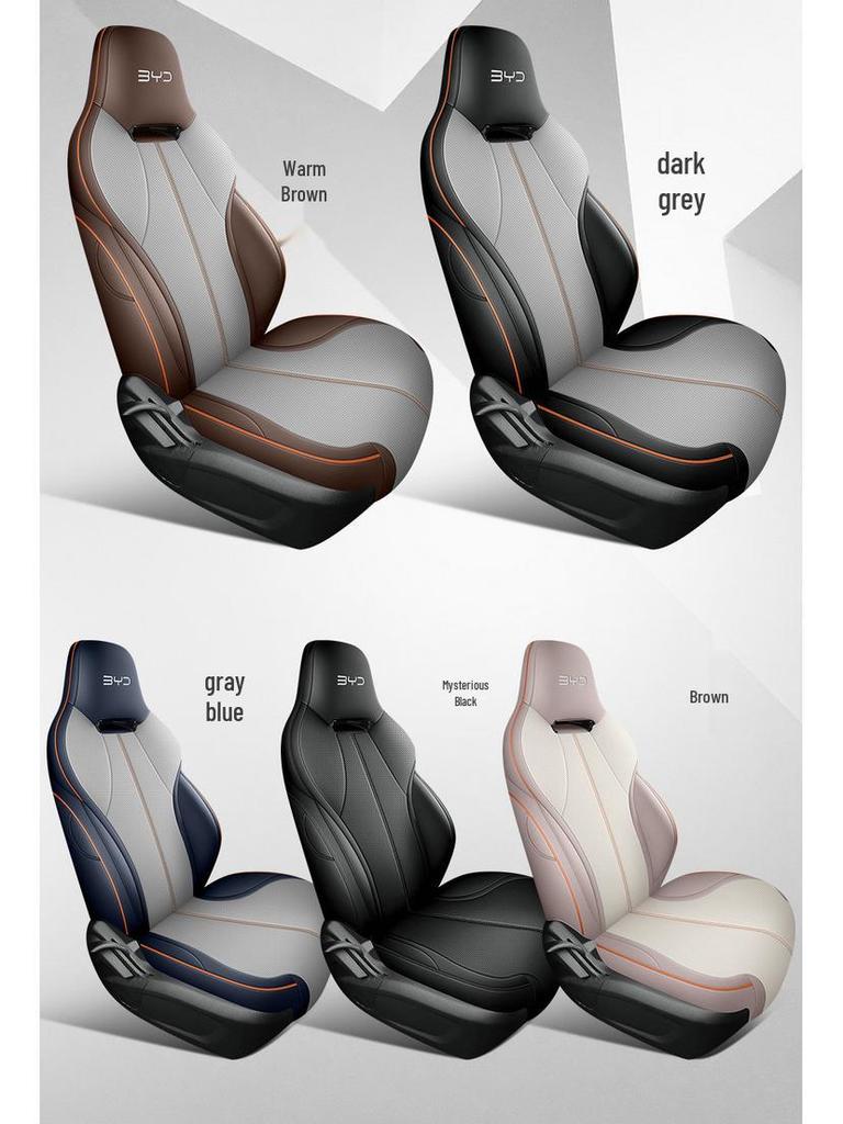BYD Destroyer 05 Five-Seater Full Leather Car Seat Cushion - Universal All-Season Fit